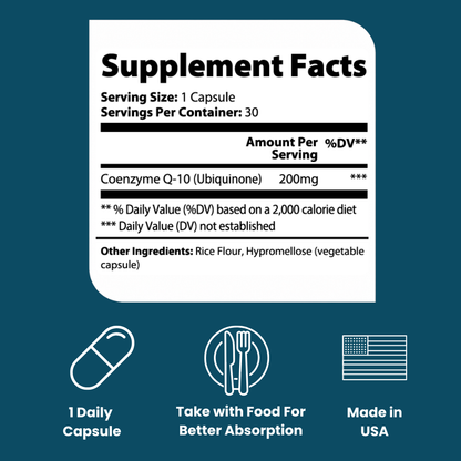 Hiven - CoQ10 200mg