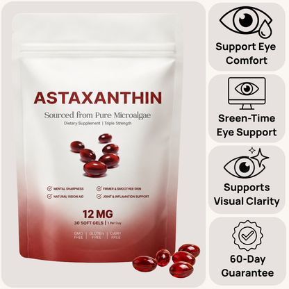 Astaxanthin Softgels - 12mg
